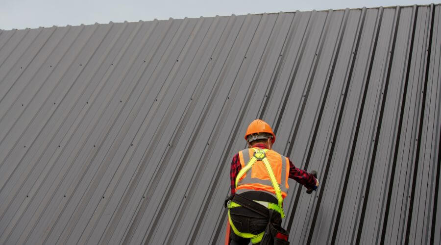 Professional metal roof installation in Lagrange, IN